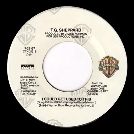 T.G. Sheppard - One Owner Heart
