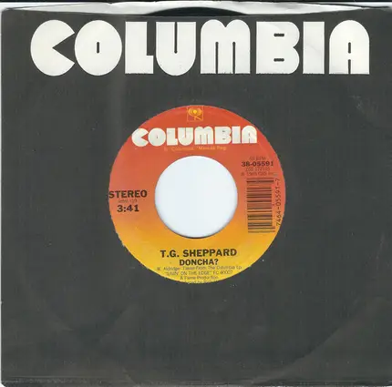 T.G. Sheppard - Doncha? / Hunger For You
