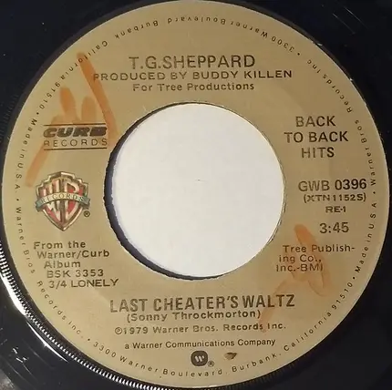 T.G. Sheppard - Last Cheater's Waltz / I'll Be Coming Back For More