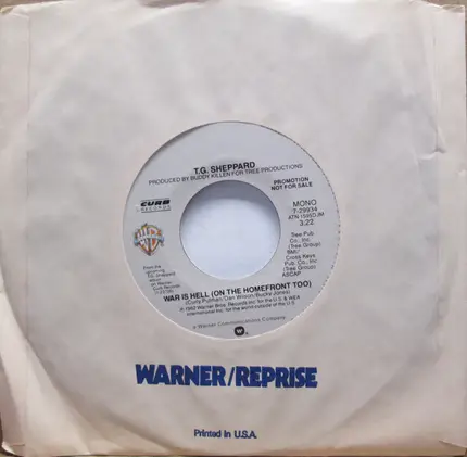 T.G. Sheppard - War Is Hell (On The Homefront Too)