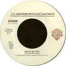 7'' - T.G. Sheppard With Clint Eastwood - Make My Day