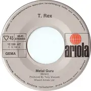 7'' - T. Rex - Metal Guru / Lady