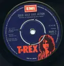7'' - T. Rex - Solid Gold Easy Action / Born To Boogie - Push-out centre