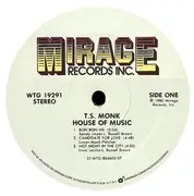 LP - T.S. Monk - House Of Music