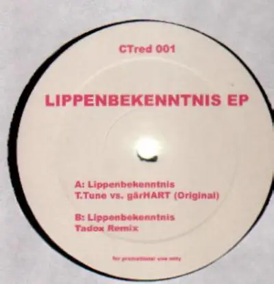 T.Tune vs. gärHART - Lippenbekenntnis EP