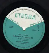 LP - Tchaikovsky - K. Sanderling - Sinfonie Nr.4 F-Moll Op.36 - Mono