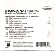 CD - Tchaikovsky - A Tchaikovsky Festival