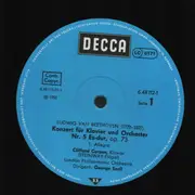 Double LP - Tchaikovsky / Beethoven - Konzert Für Klavier Und Orchester Nr. 5 Es-dur, Op. 73 / Konzert Für Klavier Und Orchester Nr.1 B-moll, Op. 23