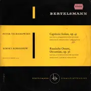 10'' - Tchaikovsky / Rimsky-Korsakov - Capriccio Italien, op.45 / Russische Ostern, Ouvertüre, op.36 - Mono