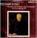 LP - Tchaikovsky (Richter, Karajan) - Konzert Für Klavier Und Orchester Nr. 1 B-moll Op.23 - black labels