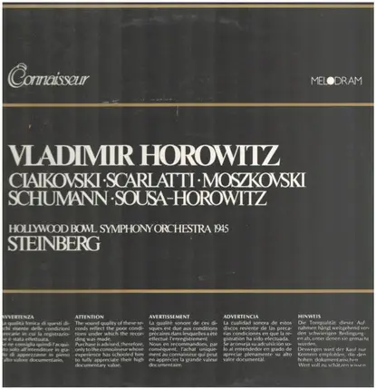Tchaikovsky / Scarlatti a.o. - Vladimir Horowitz