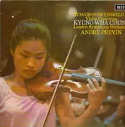 LP - Tchaikovsky, Sibelius - Violin Concertos,, Kyung-Wha Chung, LSO, Andre Previn