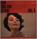 LP - Tchaikovsky, Sibelius, Strauss a.o. - Stop Look and Listen Vol.5