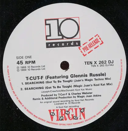 T-CUT-F - Searching / Get On / Psychedelic