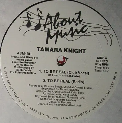 Tamara Knight - To Be Real
