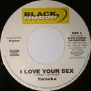 7inch Vinyl Single - Tameka - I Love Your Sex