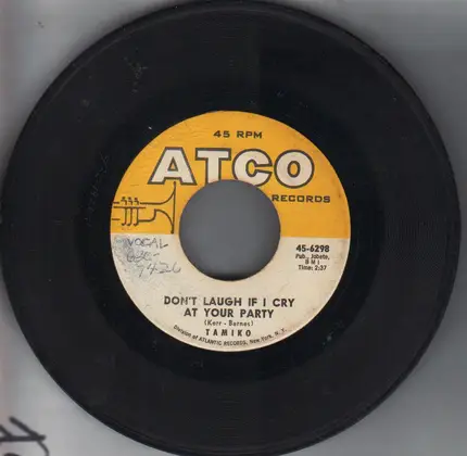 Tamiko Jones - Don't Laugh If I Cry At Your Party