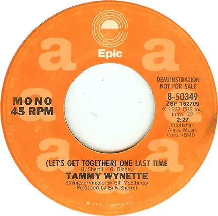 Tammy Wynette - (Let's Get Together) One Last Time
