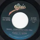 7inch Vinyl Single - Tammy Wynette - No One Else In The World / Mama Your Little Girl Fell