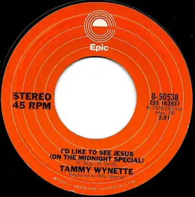 Tammy Wynette - I'd Like To See Jesus (On The Midnight Special)