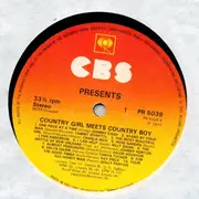 LP - Tammy Wynette / Lynn Anderson / Tanya Tucker a.o. - Country Girl Meets Country Boy