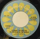 7inch Vinyl Single - Tammy Wynette - He was there / No one else in the world - Reissue