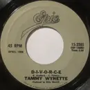 7inch Vinyl Single - Tammy Wynette - ‎D-I-V-O-R-C-E / Singing My Song