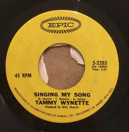 Tammy Wynette - D-I-V-O-R-C-E / Singing My Song