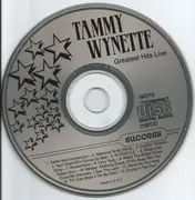 CD - Tammy Wynette - Greatest Hits Live