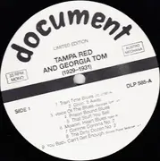 LP - Tampa Red And Georgia Tom - (1929-1931) - Mono