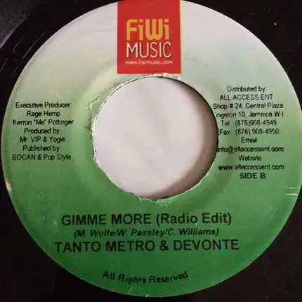 Tanto Metro & Devonte - Gimme More
