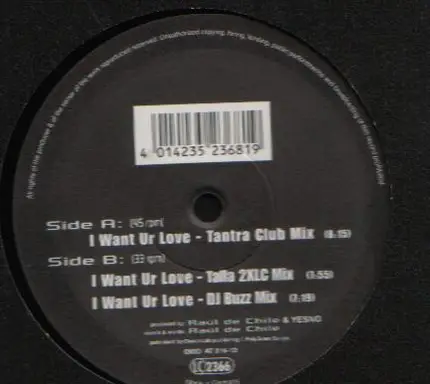 Tantra - I Want Ur Love