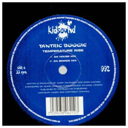 Tantric Boogie - Temperature Rise