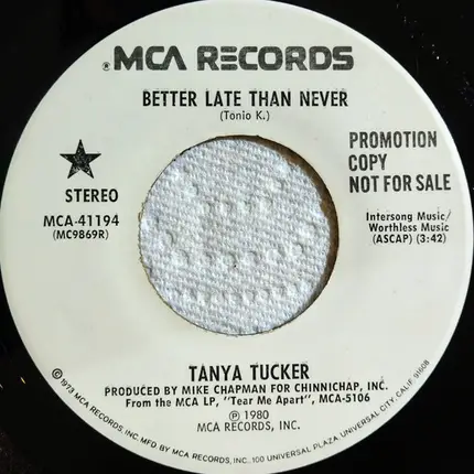 Tanya Tucker - Better Late Than Never