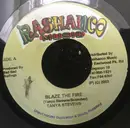 7inch Vinyl Single - Tanya Stephens - Blaze The Fire
