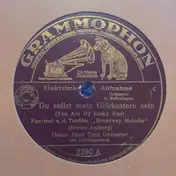Tanzorchester Oskar Joost - Du Sollst Mein Glücksstern Sein / An Einem Schönen Sonntag