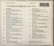 CD - Tancredi Pasero - Lebendige Vergangenheit - Tancredi Pasero III