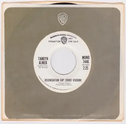 Tandyn Almer - Degeneration Gap