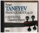 CD - Taneyev - Piano quartet Op. 20