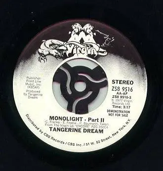 Tangerine Dream - Monolight - Part II