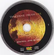 Double CD - Tangerine Dream - Montreal - April 9th 1977 - Limited Edition Digisleeve Numbered