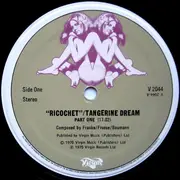 LP - Tangerine Dream - Ricochet - Tan labels