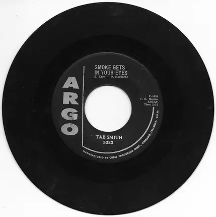 Tab Smith - Smoke Gets In Your Eyes / My Happiness Cha-Cha
