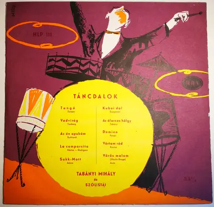 Tabányi Mihály És Szólistái - Táncdalok