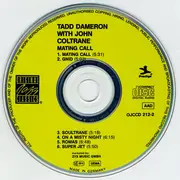 CD - Tadd Dameron With John Coltrane - Mating Call