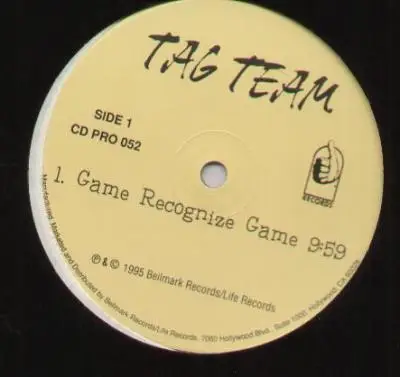 Tag Team - Game Recognize Game/Playasland