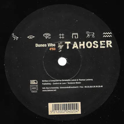 Tahoser - Les Mille Et Une Nuits / Dunes Vibe