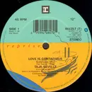 12inch Vinyl Single - Taja Sevelle - Love Is Contagious - No Cover