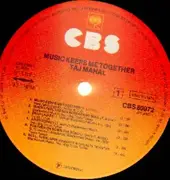 LP - Taj Mahal - Music Keeps Me Together