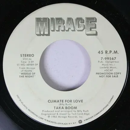 Taka Boom - Climate For Love